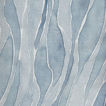 Sea Sisters by Shell Rummel For Free Spirit PWSR073 Crest Blue Waves