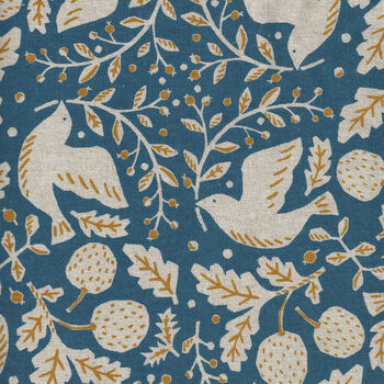 Sevenberry CottonLinen Mix Peace Dove 850316 Color 4 Blue