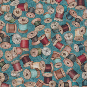 Sew Lovely by Dan Morris for QT Fabrics 164928378B Cotton Reels