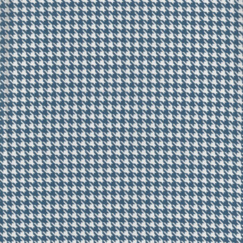 Simplicity by Palette Pleasure Fabrics Houndtooth Color Blue
