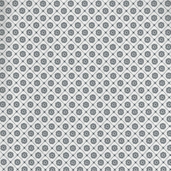 Simplicity by Palette Pleasure Fabrics Tiles Circle Color Grey