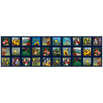 Songbirds Digital Panel 24 x 42 Quilting Treasures 164927784N