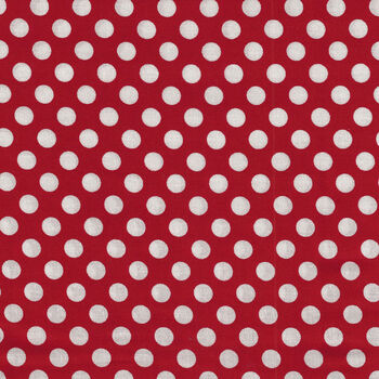 Spot On By Robert Kaufman EZC128723 REDWHITE