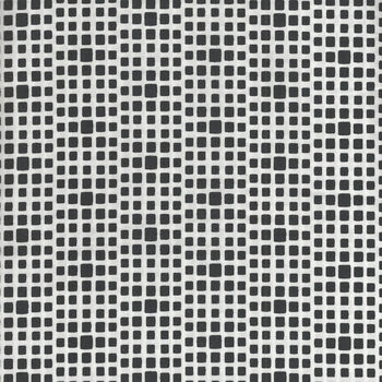 Squared Elements For Art Gallery Fabrics SE607 BlackWhite Squares
