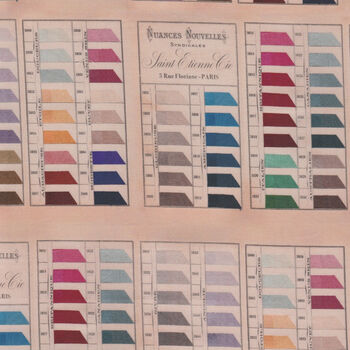 St Etienne by Kim Hurley for Devonstone Collection DV5803 Claudette Colour Chart