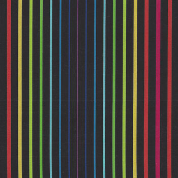 Summer Friday by Whistler Studios for Windham Studios 54000  2 Black Multi Stripe