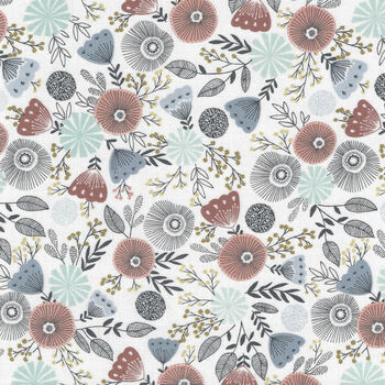 Summer In The Cotswolds by Jade Mosinski For RJR Fabrics JM201EG2M English Garden