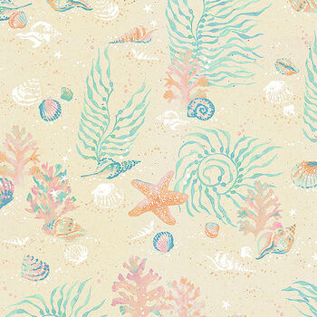 Sunset Coast by Wishwell for Robert Kaufman Fabrics WEL 20022 425 Aquamarine Pas