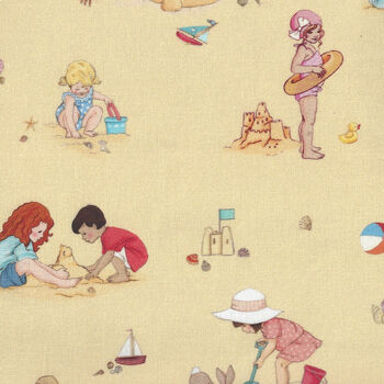 Sunshine and Sandcastles By Belle and Boo for Michael Miller DC11083 Seaside Play