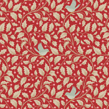 TILDA Merry Little Christmas by Tone Finnanger 100621 Holly Red