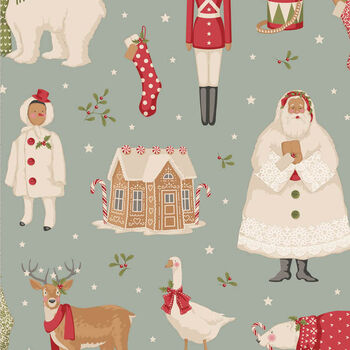 TILDA Merry Little Christmas by Tone Finnanger 100630 Winterfriends Duckegg