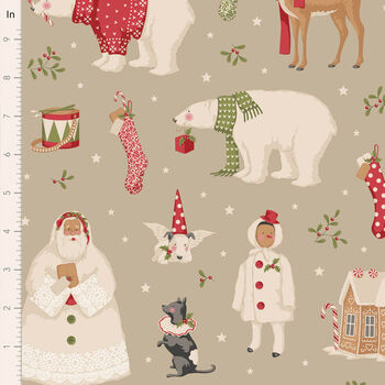 TILDA Merry Little Christmas by Tone Finnanger 100640 Winterfriends Clay