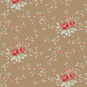 TILDA Merry Little Christmas by Tone Finnanger 110149 Noel Taupe