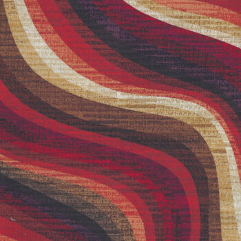 Terrain Wave By Whistler Studios For Windham Fabrics Patt52494D4 Fire