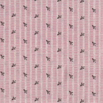 Textile Pantry by Junko Matsuda Japanese Fabric 1100253 Color B PinkChocolate