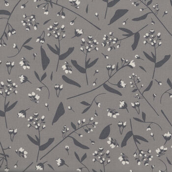 Through The Woods By Sweetfire Road For Moda M4311312 Charcoal Foraged Floral 