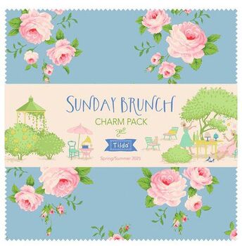 Tilda Sunday Brunch 5 Charm Pack by Tone Finnanger 300229 