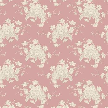 Tilda Sunday Brunch by Tone Finnanger 100591 White Flower Pink