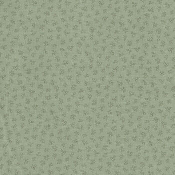 Timeworn Toolbox Designs by Marcus Fabrics Mini Floral R540399 Green