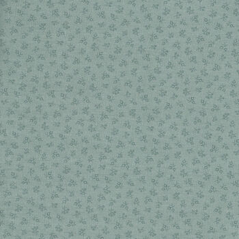 Timeworn Toolbox Designs by Marcus Fabrics Mini Floral R540399 Ocean