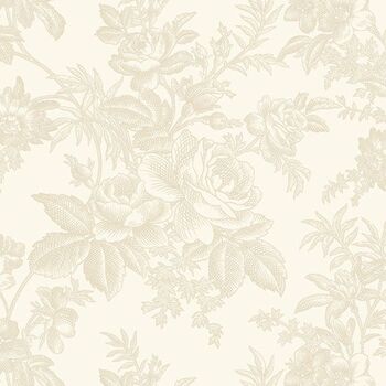 Trendy Toile by Monika Zhu for Marcus Fabrics R021219D Cream Toile