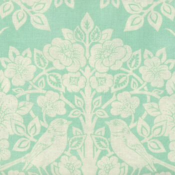 True Kisses by Heather Bailey For FIGO Fabrics 90362 Col 60 Pale Turquoise