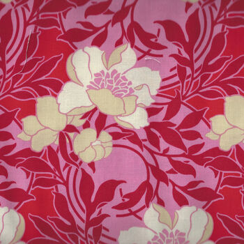 True Kisses by Heather Bailey For FIGO Fabrics 90363 Col 26 Pink