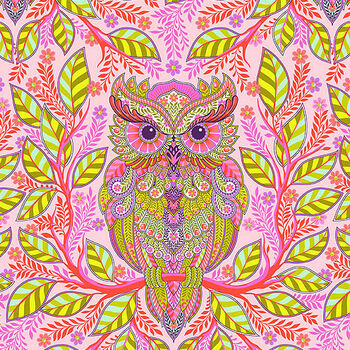 Tula Pink Full Moon Forest 2 for Free Spirit PWTP244 Honey Hootie Patootie