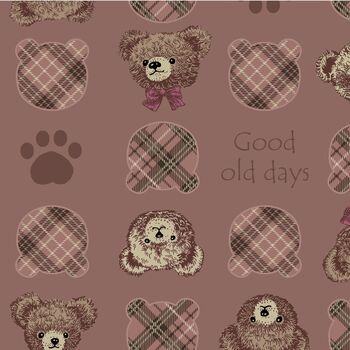 UNNO Good Old Days UNONN231211C Teddy Bear Face