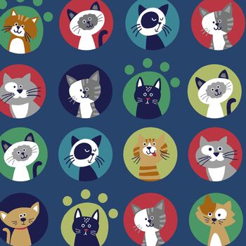 UNNO In The Pop World Japanese NN231611E Cats