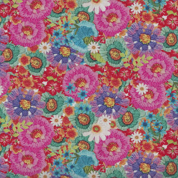 Vintage Soul By Cathe Holden For MODA Fabric M743411 Multi Floral Crochet