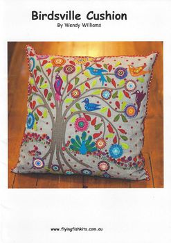 Wendy Williams Birdsville Cushion Pattern