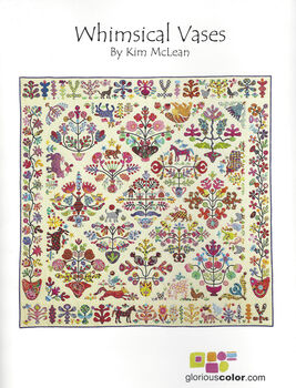 Whimsical Vases Pattern By Kim McClean Designs NEW