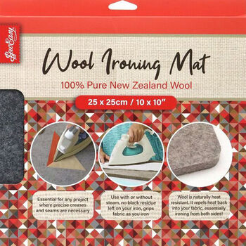 Wool Ironing Mat 100 Pure New Zealand Wool Sew Easy 10 x 10 Size