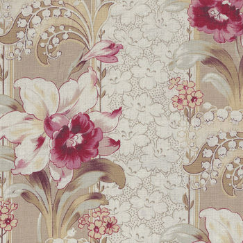 Yuwa Mfunc Fabric Collection MF826458 Color A New Design OrchidLily Of The Valley
