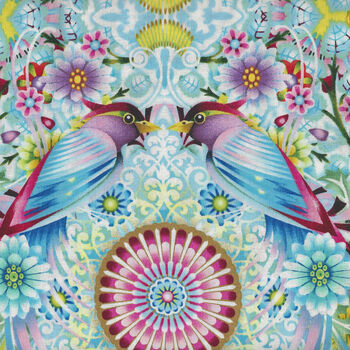  Birds In Paradise by Catalina Estrada for Free Spirit PWCE001 Birds Grace 