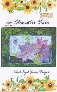 andquotNEWandquot Black Eyed Susan Designs Quilt Pattern Clematis Vine