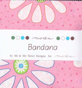 andquotNewandquot Me and My Sister Layer Cake andquotBandanaandquot from Moda Fabrics