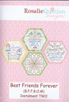 best friends forever stitchery by rosalie quinlan