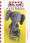 e is for elephant from ric rac