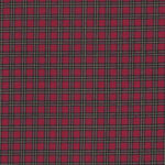 A Festive Medley By Jackie Robinson For Benartex 13184M Metallic On Plaid.