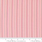 A Very Sweet Christmas by Bunny Hill Designs for MODA M3066 12 Pink Stripe.