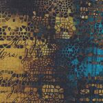 Abandoned 2 by Tim Holtz for Free Spirit PWTH140 Gold.