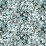 Alcohol Inks by Sue Zipkin for Clothworks Fabric Y4071-103 Light Teal.