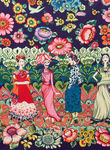 Alexander Henry Frida La Catrina Cotton Fabric 7290C Pink