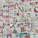 Ann Lee by OHARAY ASENI Japan Linen/Cotton Fun With Words Col. Multi.