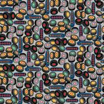 Another Brick In The Wall by Blue Fish Designs Blank Textiles BQ3698 099 Black T