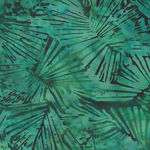Anthology Batik Baliscapes Tigerlily 2337Q-X Emerald.