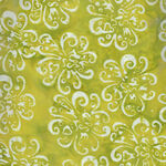 Anthology Batik for Fern Textiles 2165Q-X Lime Poker Night
