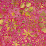 Anthology Batik for Fern Textiles 3040Q-X Pink Jacqueline De Jonge